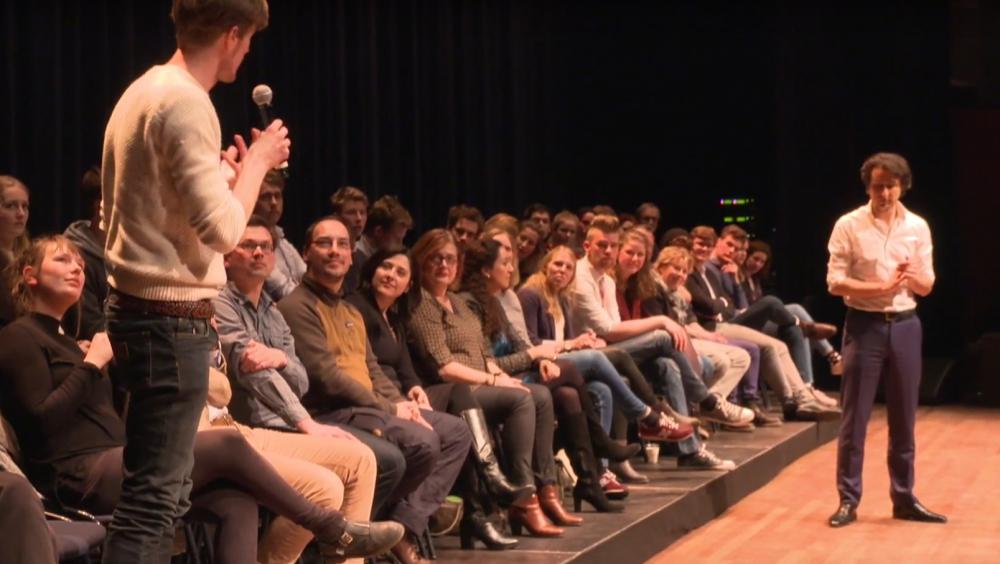 Q&A Meetup Jesse Klaver Oosterpoort