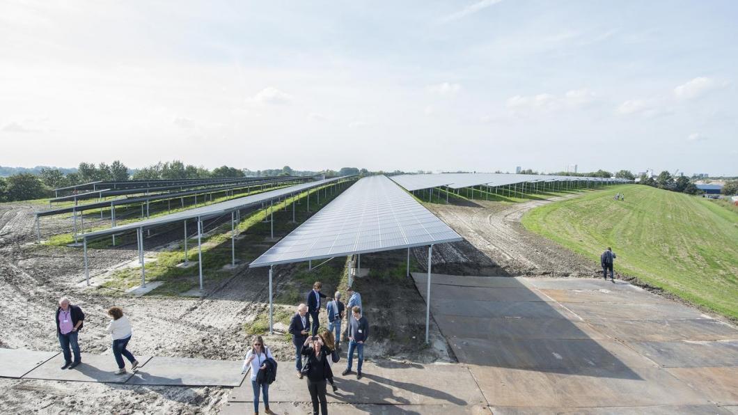 Opening zonnepark