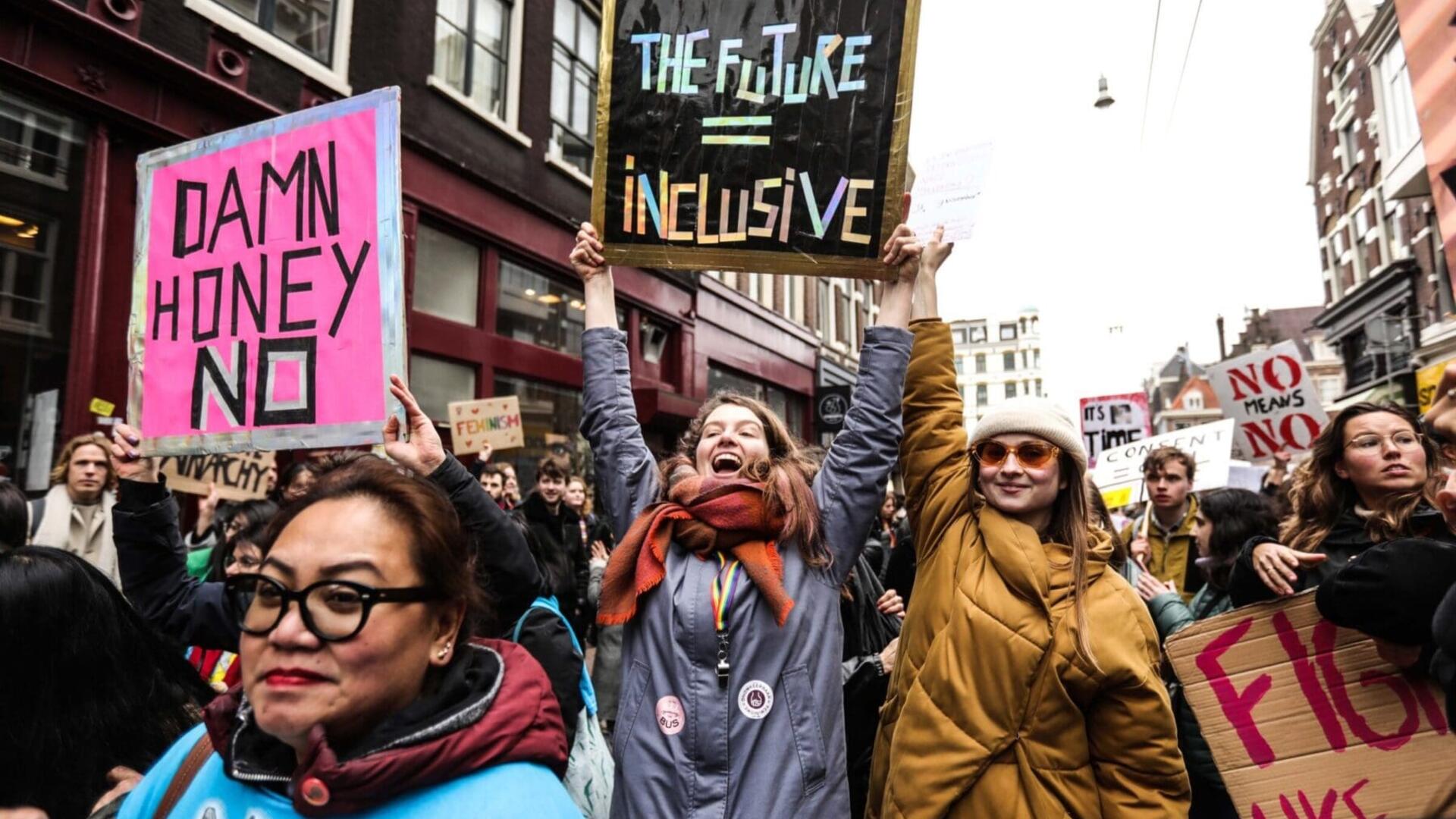 Afbeelding demonstratie voor gelijkheid