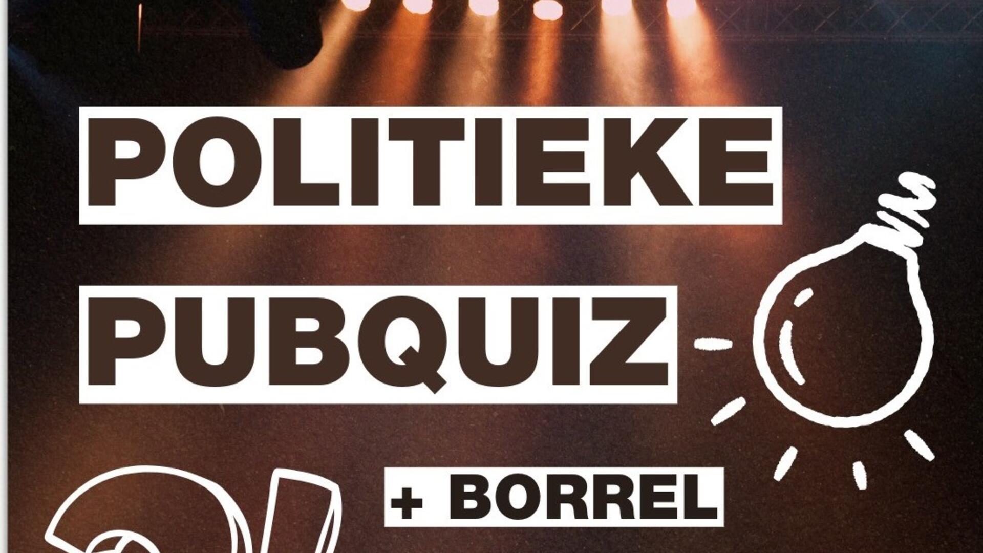 Politieke Pubquiz en borrel