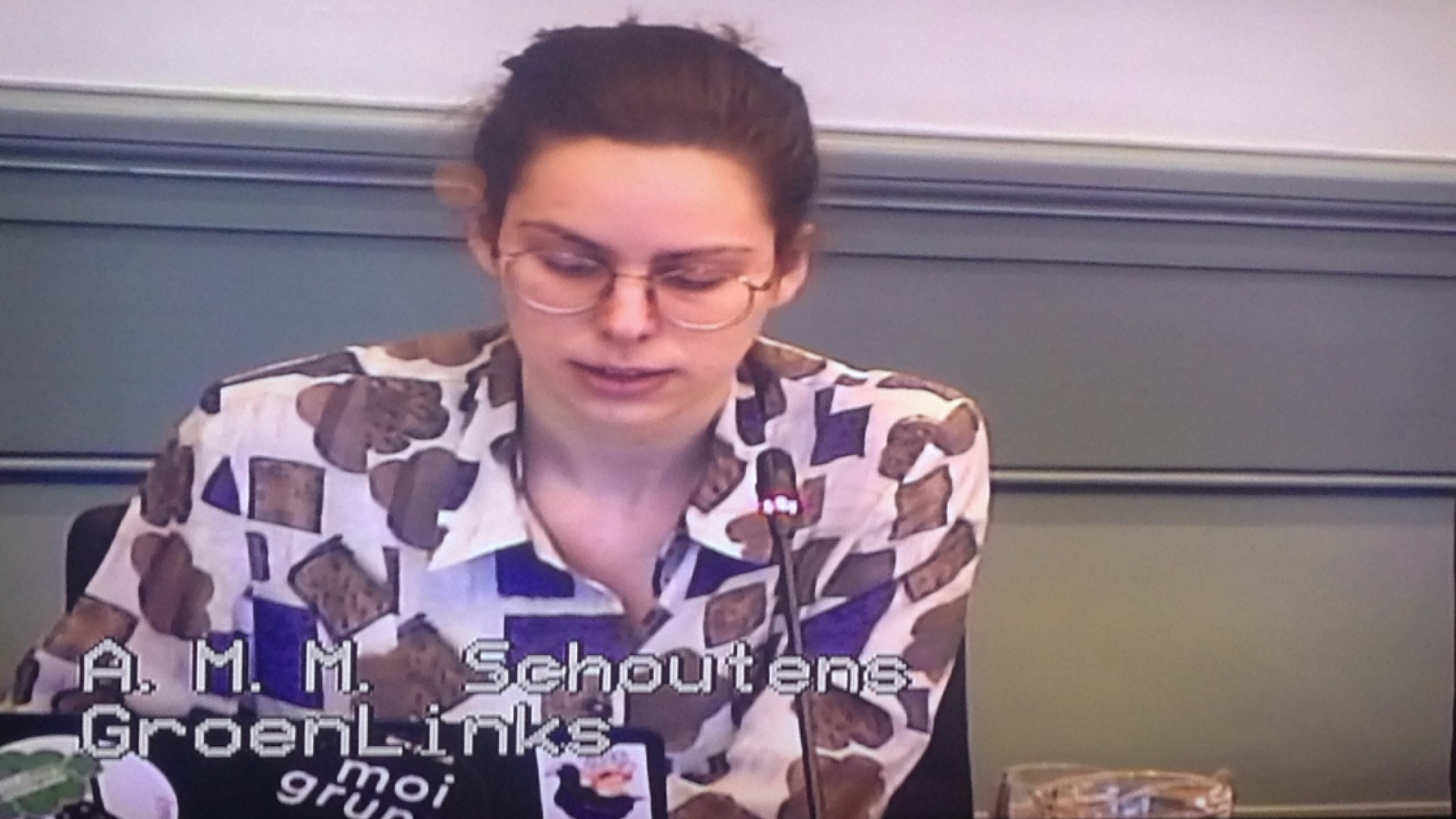 Lieke Schoutens stelt vragen aan het college